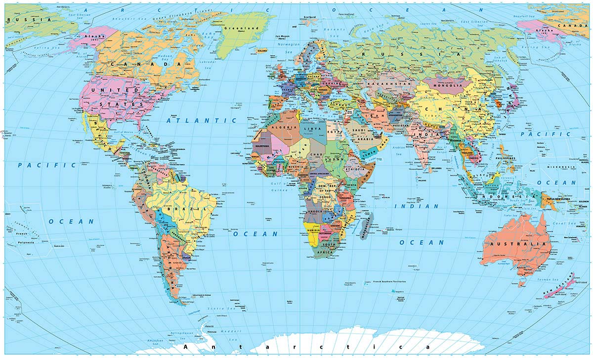 Karta Svijeta Mapa