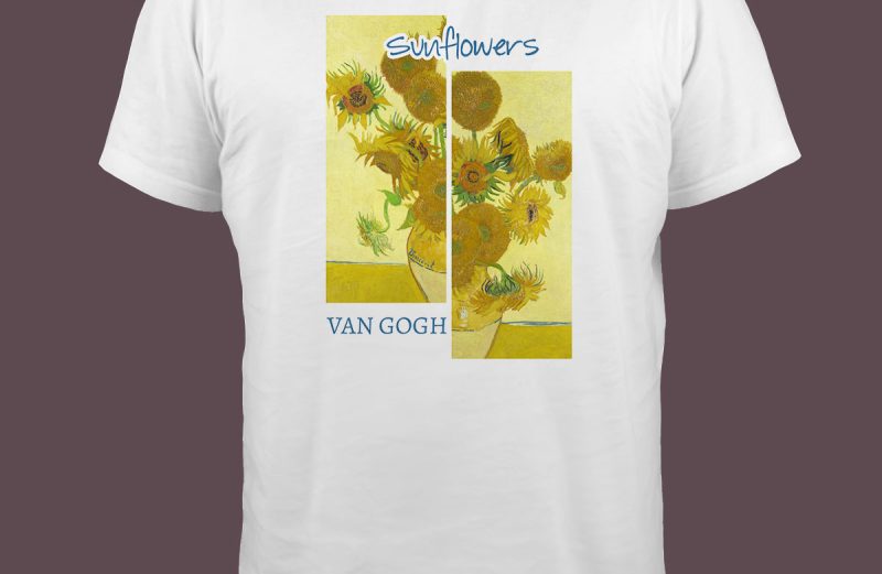 VAN GOGH majica, Sunflowers