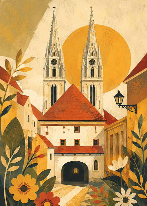 Kamenita vrata i katedrala Zagreb